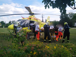 A gödöllői hivatásos tűzoltók végezték a műszaki mentési feladatokat