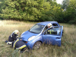 A ceglédi hivatásos tűzoltók végezték a műszaki mentési feladatokat
