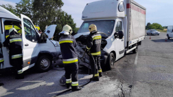 A dabasi tűzoltók végezték a műszaki mentési feladatokat.