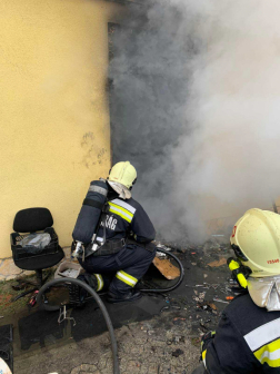 A tüzet a gödöllői tűzoltók oltották el