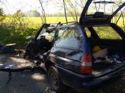 Baleset Nagykőrös közelében