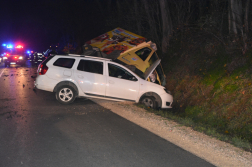 Négy jármű ütközött össze a 31-es főúton