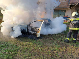 A tüzet a monori tűzoltók oltották el