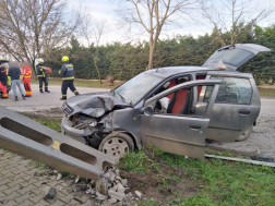 A gödöllői hivatásos tűzoltók végezték a műszaki mentési feladatokat