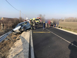 Baleset a 31-es főúton