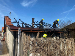 A tüzet a nagykőrösi és a ceglédi tűzoltók oltották el