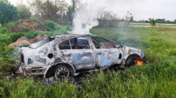 Kigyulladt egy gépkocsi Szigetszentmiklóson