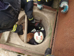 A dabasi tűzoltók végezték a műszaki mentési feladatokat.