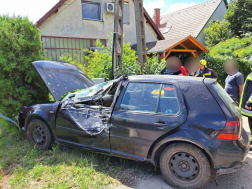 Az érdi hivatásos tűzoltók végezték a műszaki mentési feladatokat