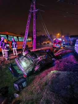 A műszaki mentést a dunaharaszti és a szigetszentmiklósi tűzoltók végezték