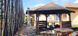 Családi házra is átterjedt a tűz Maglódon