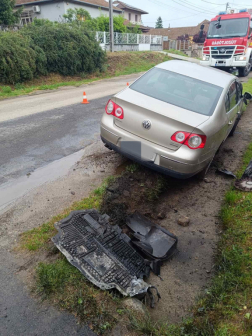 A gépkocsiban egyedül a sofőr utazott