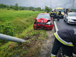 A tűzoltók biztosították a helyszínt