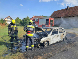 A tüzet az aszódi tűzoltók oltották el