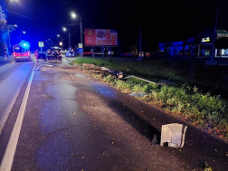 A gödöllői hivatásos tűzoltók végezték a műszaki mentési feladatokat