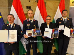 A Katasztrófavédelmi Tudományos Tanács első helyezettje a gödöllői tűzoltó