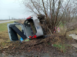 A ceglédi hivatásos tűzoltók végezték a műszaki mentési feladatokat