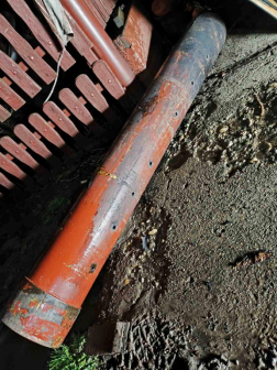 A tűzben egy ipari gázpalack felmelegedett
