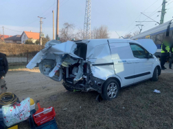 Vasúti baleset Őrbottyánban