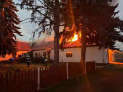  	Tűz Isaszegen