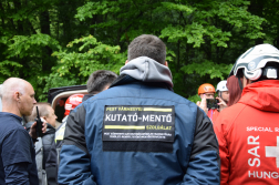Hegyimentő gyakorlat Szokolyán