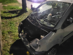 A járműben egyedül a sofőr utazott