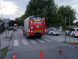 Baleset Gyömrőn