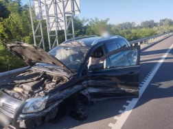 A váci tűzoltók végezték a műszaki mentési feladatokat