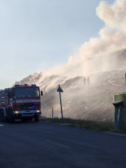 Hulladéklerakó telep égett Kerepesen