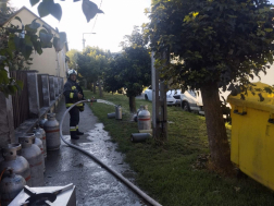 Tűz keletkezett egy étterem konyhájában Nagymaroson