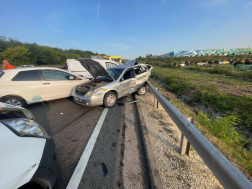 Négy jármű ütközött össze az M1-es autópályán