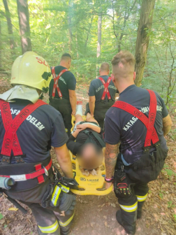 Turistát mentettek a szentendrei tűzoltók