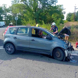 A monori tűzoltók végzeték a műszaki mentési feladatokat