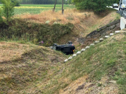 A nagykőrösi tűzoltók végezték a műszaki mentési feladatokat
