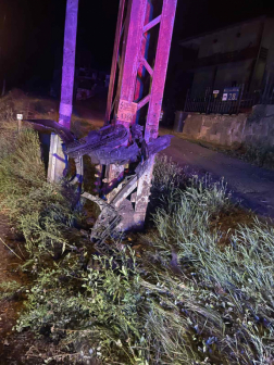 A váci és a nagymarosi tűzoltók végezték a műszaki mentési feladatokat