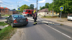 A gödöllői hivatásos tűzoltók áramtalanították a játművet