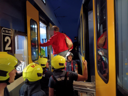 A tűzoltók átvizsgálták a helyszínt