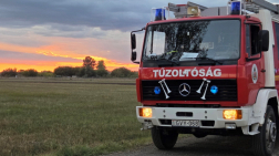 A ceglédi hivatásos tűzoltók végezték a műszaki mentési feladatokat