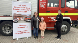  	Füstérzékelőt nyert két sülysápi család