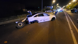 A gödöllői hivatásos tűzoltók áramtalanították a járműveket