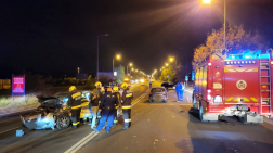 Öt gépjármű ütközött össze 