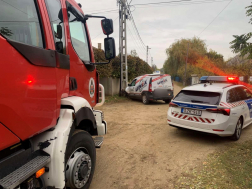 A gödöllői hivatásos tűzoltók végezték a műszaki mentési feladatokat