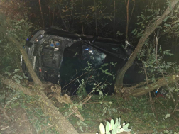 A tűzoltók átvizsgálták a járművet