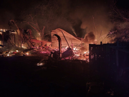 Gazdasági melléképület kapott lángra Tahitótfalu külterületén