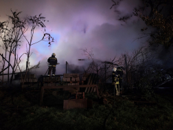 A tűz háromszáz négyzetmétren égett