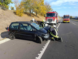 Az autóban egyedül a sofőr utazott