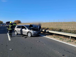 Baleset az M3-as autópályán