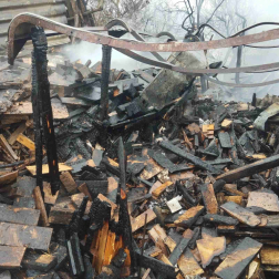 Közel száz négyzetméteren égett a tűz