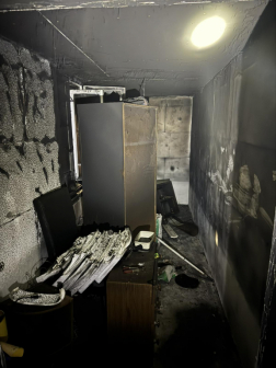 Családi ház konyhájában keletkezett tűz