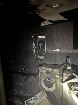 Családi ház konyhájában keletkezett tűz